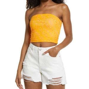 BP. Minikimono Floral Tube Top